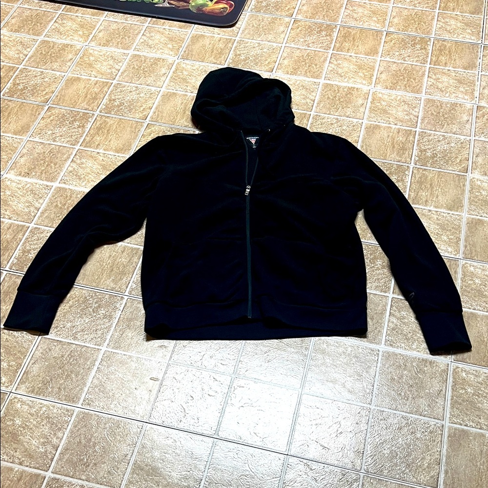 Scottevest Black Tech Hoodie